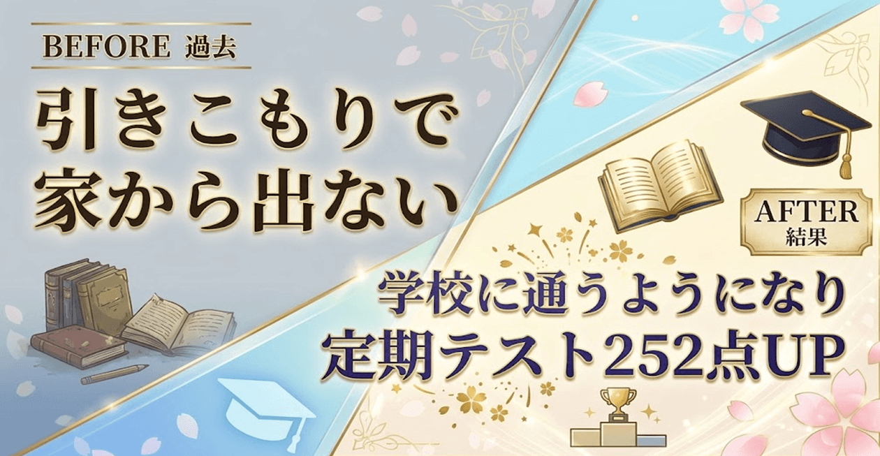 定期テスト252点UP